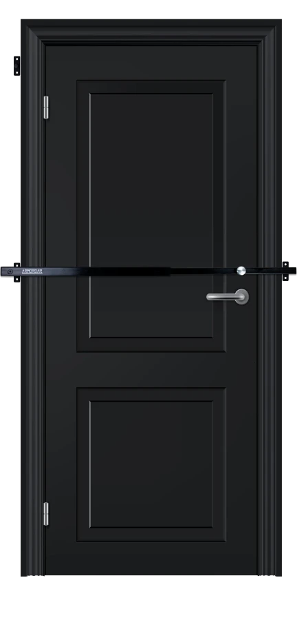 A Secured Door with an Armorbar